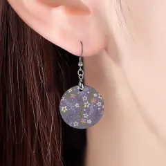 Wooden Earrings Pendant thumbnail 2
