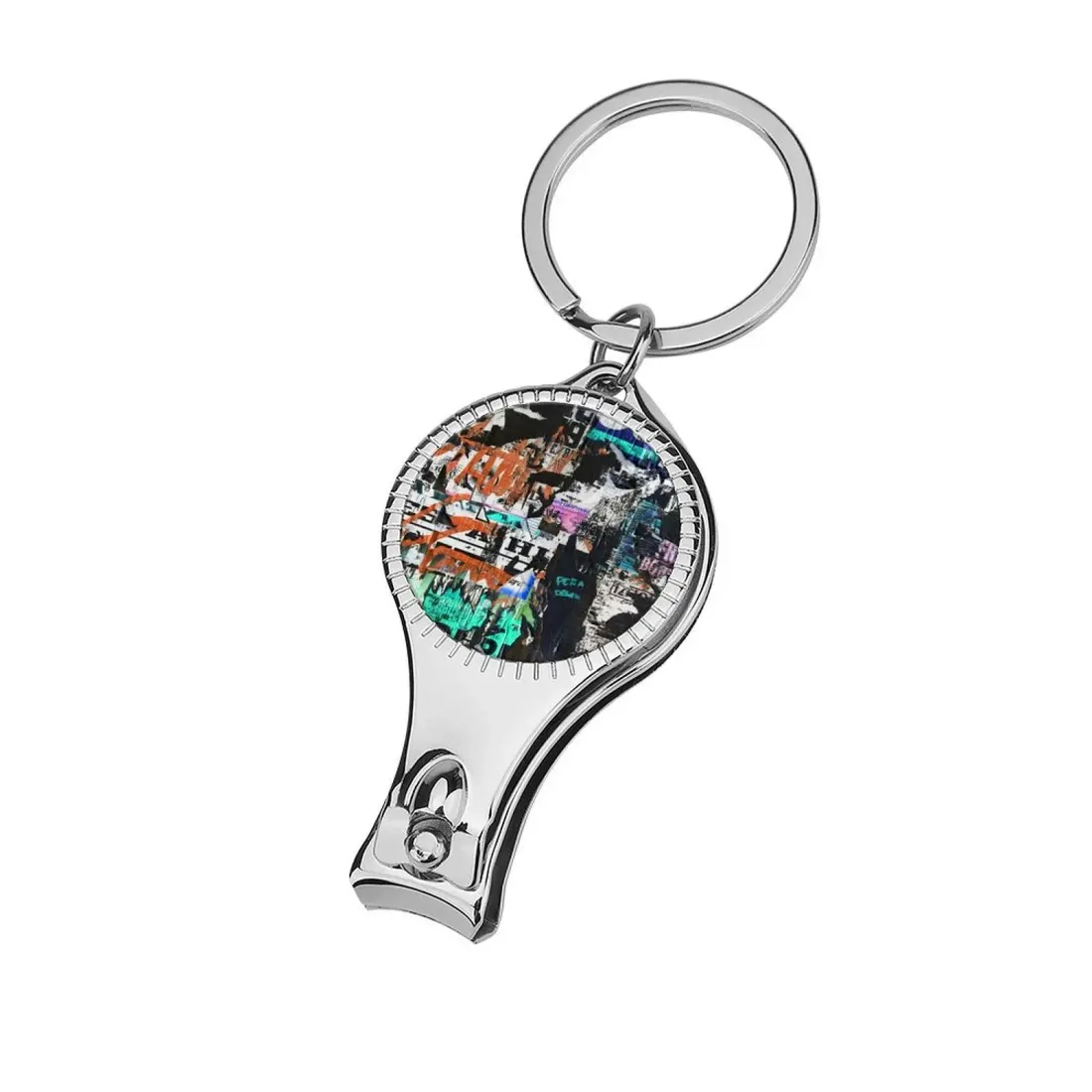 Custom Nail Clipper Keychain with Photo, Bottle Opener and Nail File — photo 3