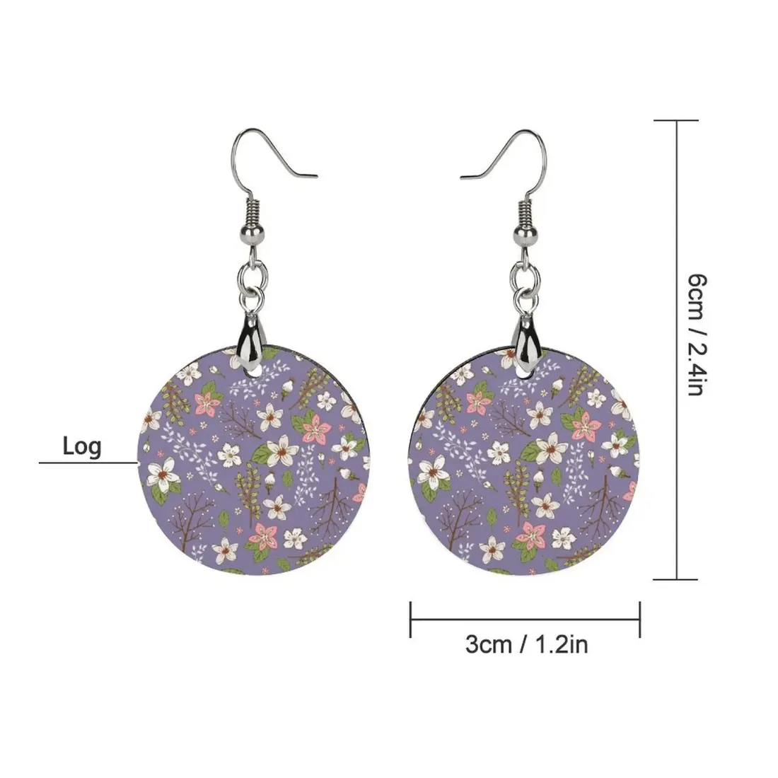 Wooden Earrings Pendant — photo 4