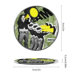 Custom Photo Fridge Magnet, Round 2 Inch Personalized Gift for Home or Office thumbnail 6
