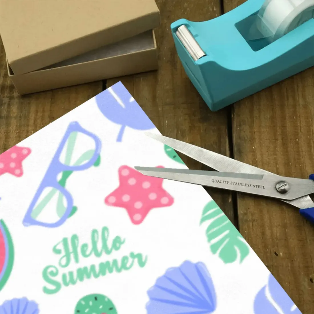 Custom Gift Wrapping Paper 58"x 22.5" (4 Rolls) — photo 2