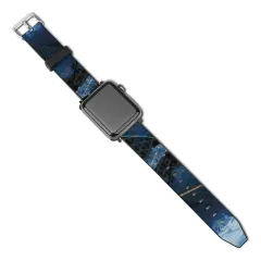 Custom Photo Watch Band, Personalized PU Leather Strap for 38mm 40mm Watches thumbnail 2