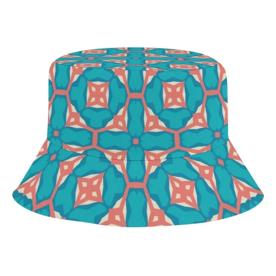 Custom Kids Bucket Hat with Chin Strap, All Over Print Summer Sun Hat — photo 5