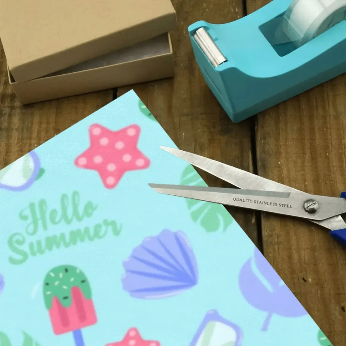 Custom Gift Wrapping Paper 58"x 22.5" (2 Rolls) — photo 2