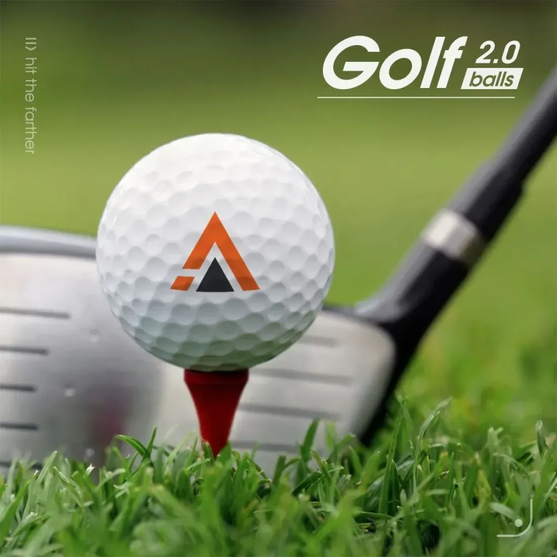 Custom Printed Golf Ball with Your Logo or Photo, Two Side Print Golfer Gift — photo 2