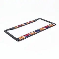 License Plate Frame Black/Sliver 16 cm x 31 cm thumbnail 3
