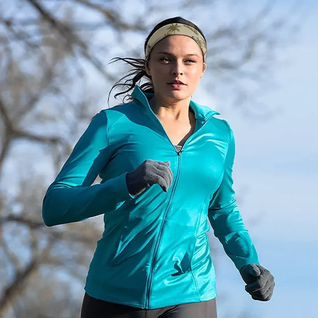 Custom Sports Sweatband with Your Own Design, Moisture Wicking Workout Headband — photo 3