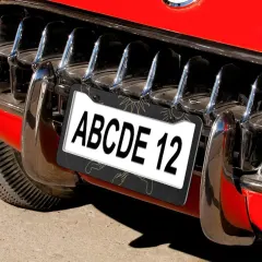 License Plate Frame 15.9 cm x 30.9 cm (2 Pieces) thumbnail 1