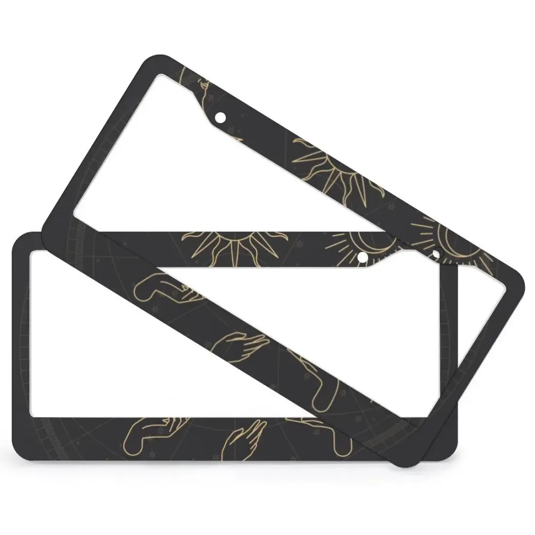 License Plate Frame 15.9 cm x 30.9 cm (2 Pieces) — photo 2