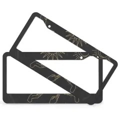 License Plate Frame 15.9 cm x 30.9 cm (2 Pieces) thumbnail 2