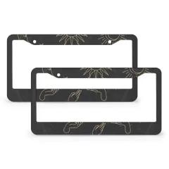 License Plate Frame 15.9 cm x 30.9 cm (2 Pieces) thumbnail 3