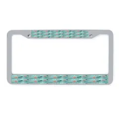 Sliver License Plate Frame thumbnail 1