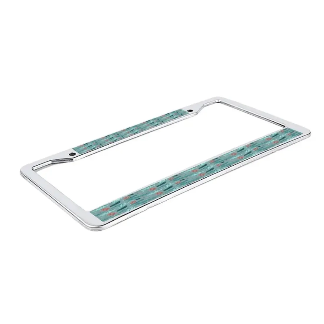 Sliver License Plate Frame — photo 2