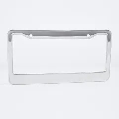 Sliver License Plate Frame thumbnail 5