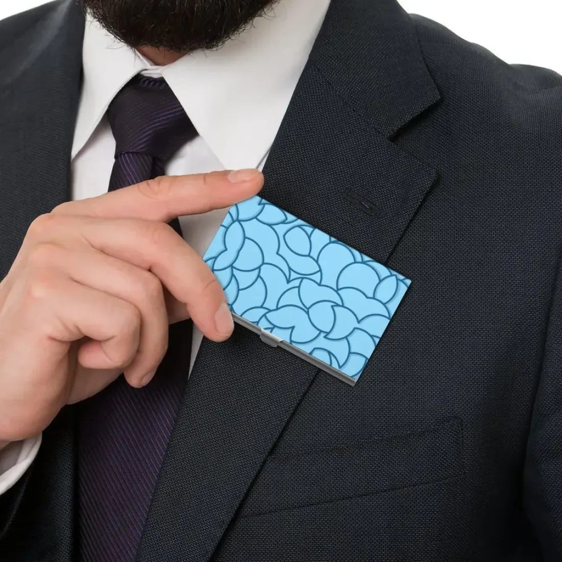 Metal Business Card Case