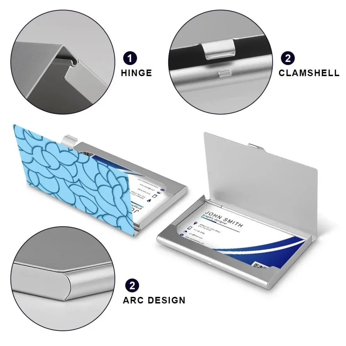Metal Business Card Case — photo 4