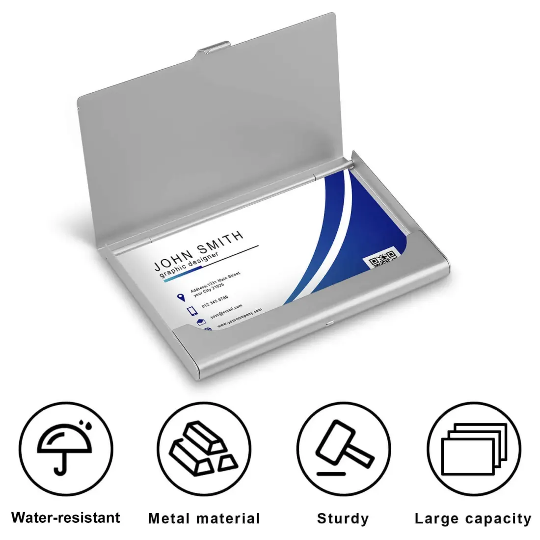 Metal Business Card Case — photo 5