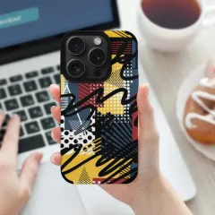 Custom iPhone 15 Pro Fiber Leather Case thumbnail 1