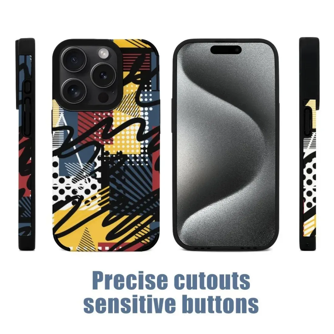 Custom iPhone 15 Pro Fiber Leather Case — photo 4