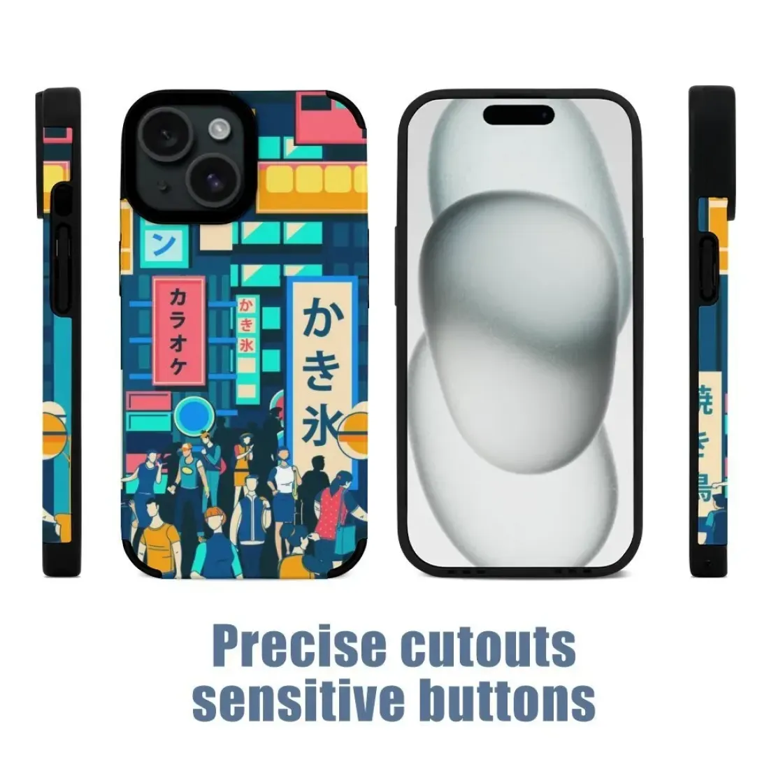 Custom iPhone 15 Fiber Leather Case — photo 4