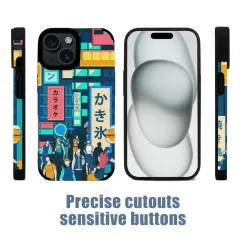Custom iPhone 15 Fiber Leather Case thumbnail 4