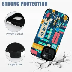 Custom iPhone 15 Fiber Leather Case thumbnail 5