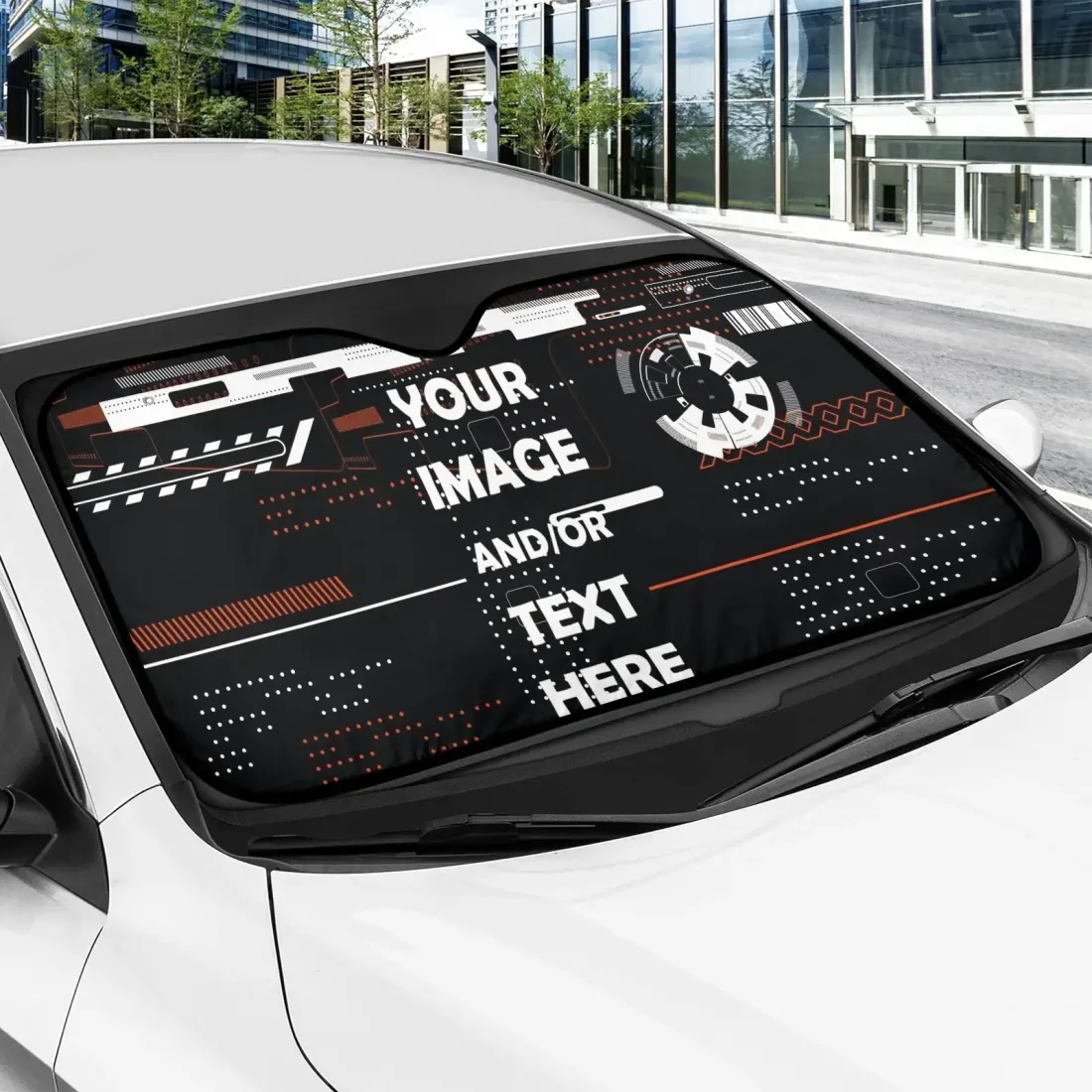 Auto Car Sun Shade 57.6" x 27.6" — photo 2