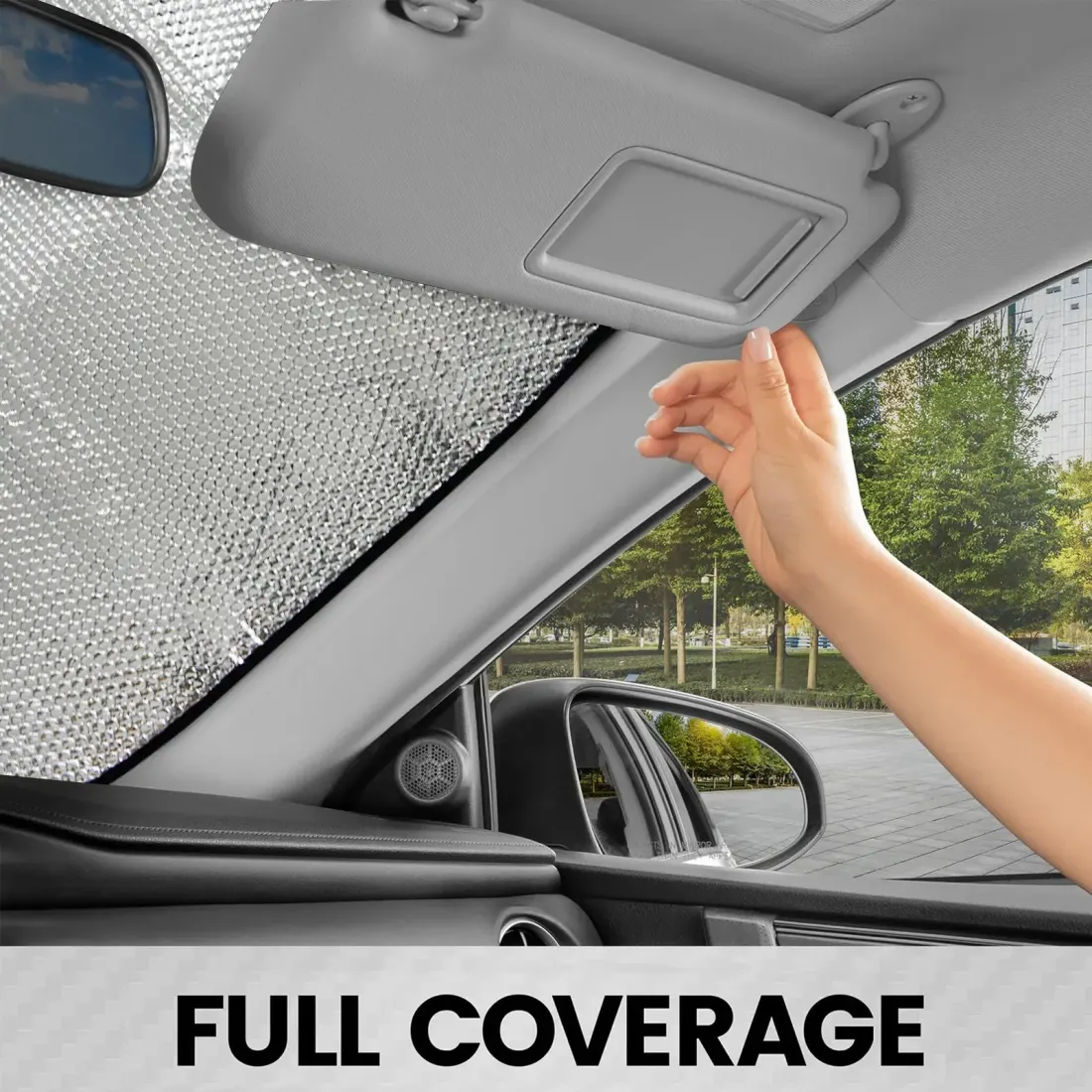 Auto Car Sun Shade 57.6" x 27.6" — photo 4