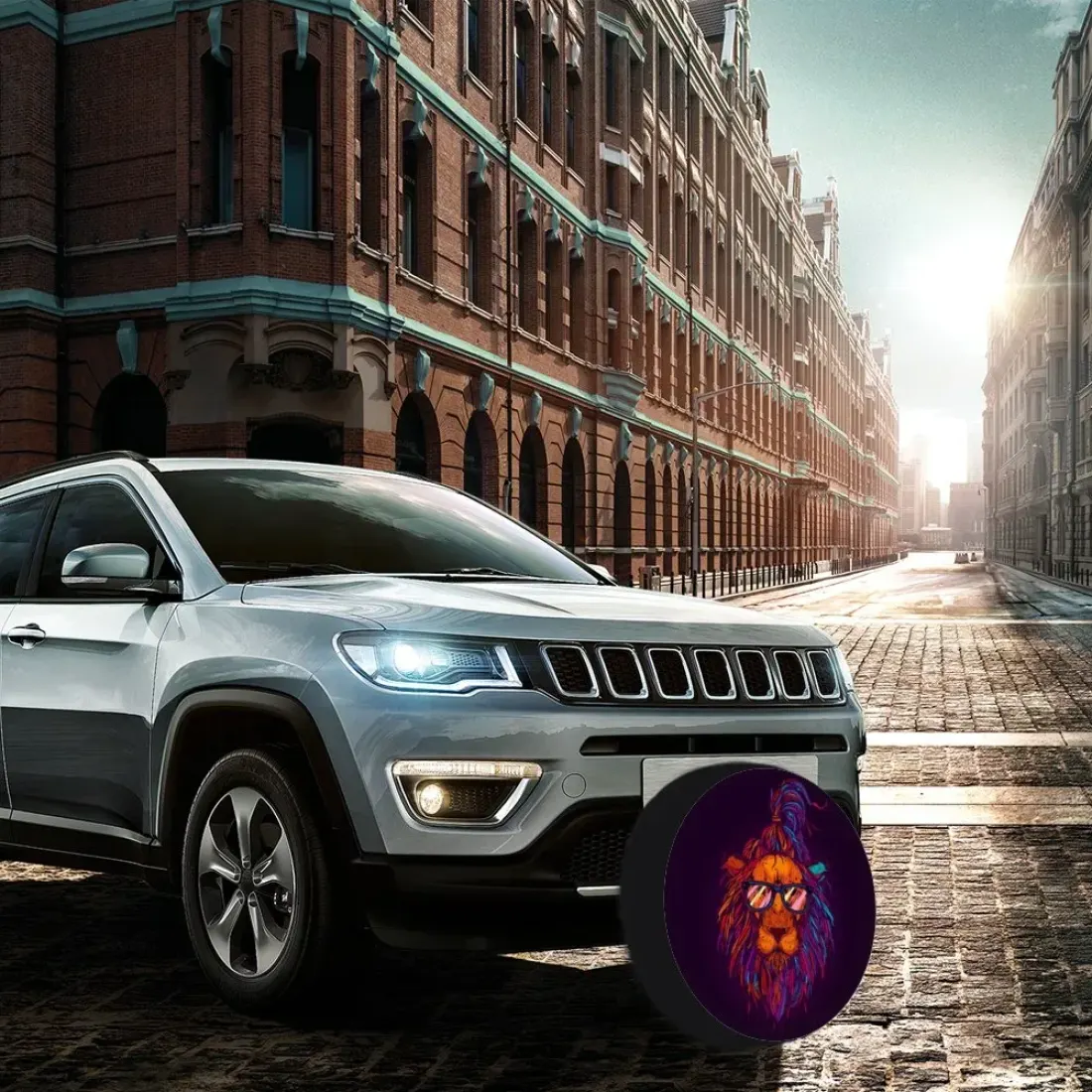 PU Leather Tire Cover — photo 2