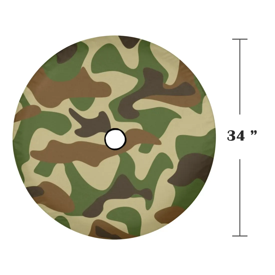 Spare Tire Cover with Backup Camera Hole (Large) — photo 4