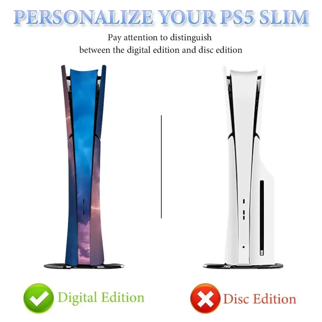 PS5 slim Console Sticker (Digital Version) — photo 4