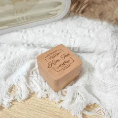 Custom Wooden Ring Box thumbnail 2