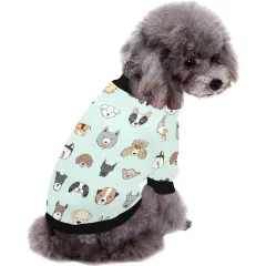 All Over Print Pet Dog Round Neck Fuzzy Shirt thumbnail 4