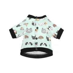 All Over Print Pet Dog Round Neck Fuzzy Shirt thumbnail 5