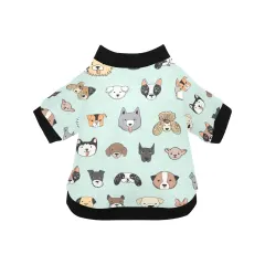 All Over Print Pet Dog Round Neck Fuzzy Shirt thumbnail 6