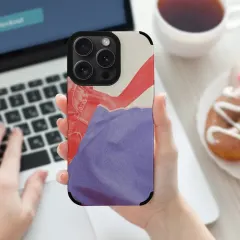 Custom iPhone 15 Pro Max Fiber Leather Case thumbnail 1