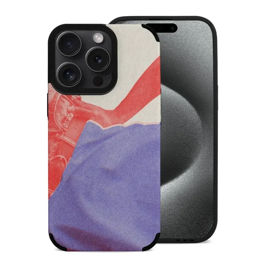 Custom iPhone 15 Pro Max Fiber Leather Case — photo 4