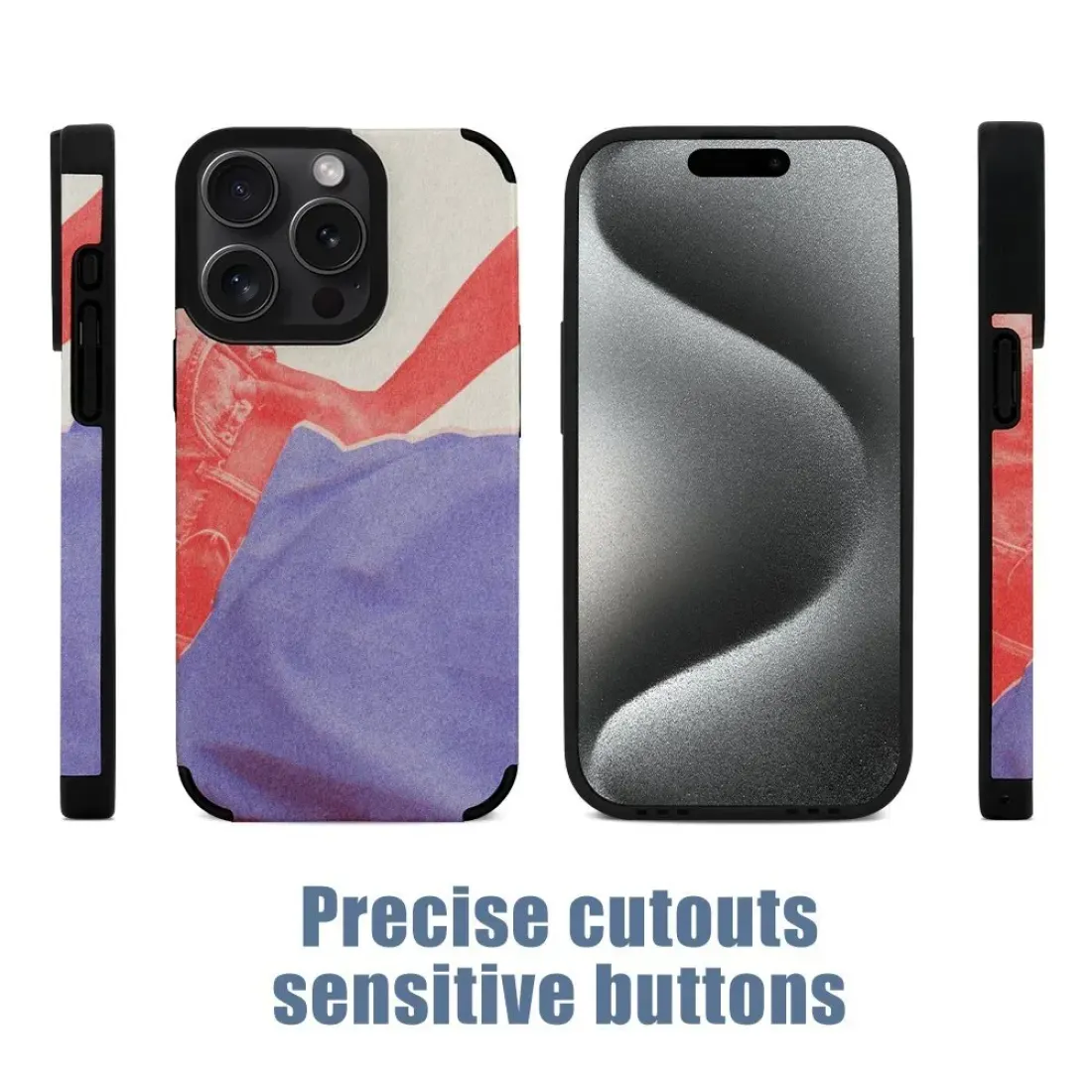 Custom iPhone 15 Pro Max Fiber Leather Case — photo 5