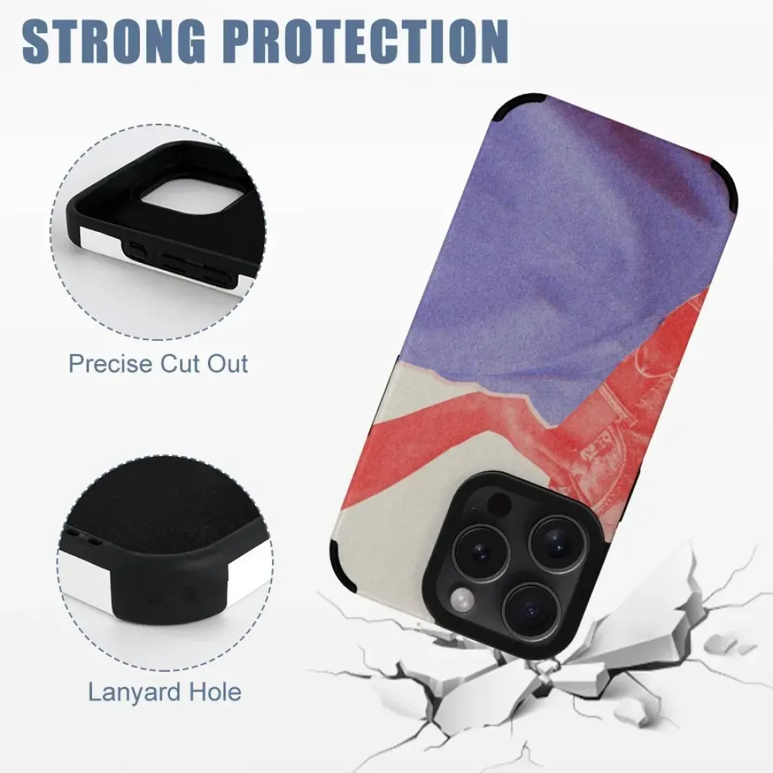 Custom iPhone 15 Pro Max Fiber Leather Case — photo 6