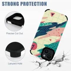 Custom iPhone 15 Plus Fiber Leather Case thumbnail 6
