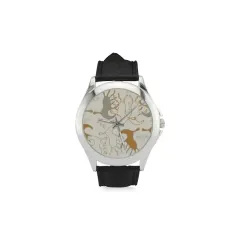 Women's Classic Leather Strap Watch (Model 203) thumbnail 4