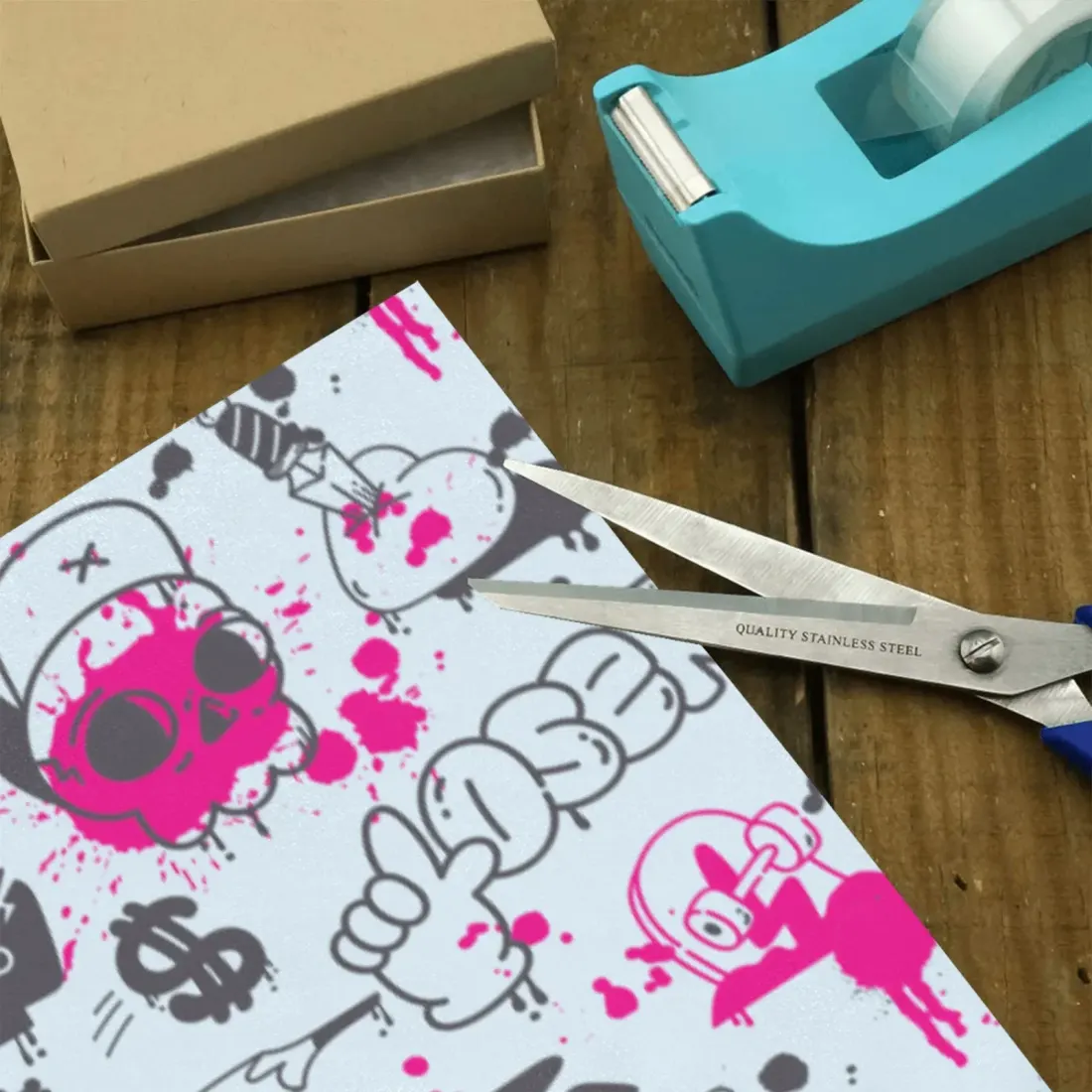 Gift Wrapping Paper 58"x 22.5"(4 Rolls) — photo 2