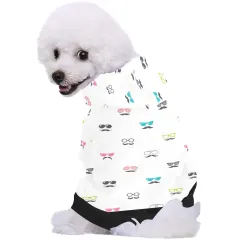 All Over Print Pet Dog Fuzzy Hoodie thumbnail 2