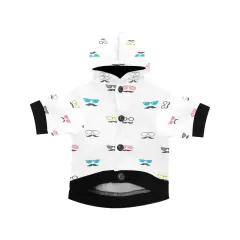 All Over Print Pet Dog Fuzzy Hoodie thumbnail 5