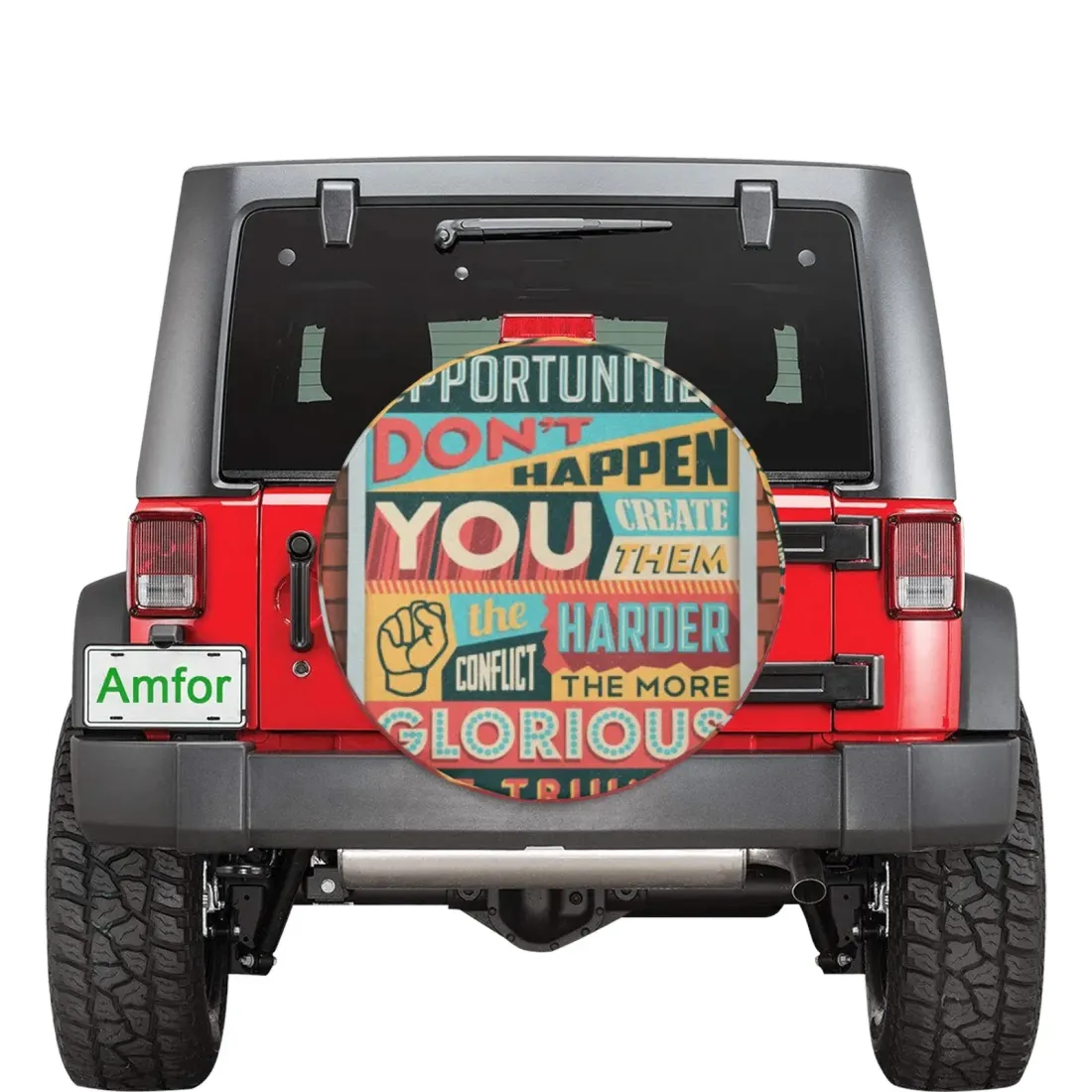Spare Tire Cover(Medium)(16")