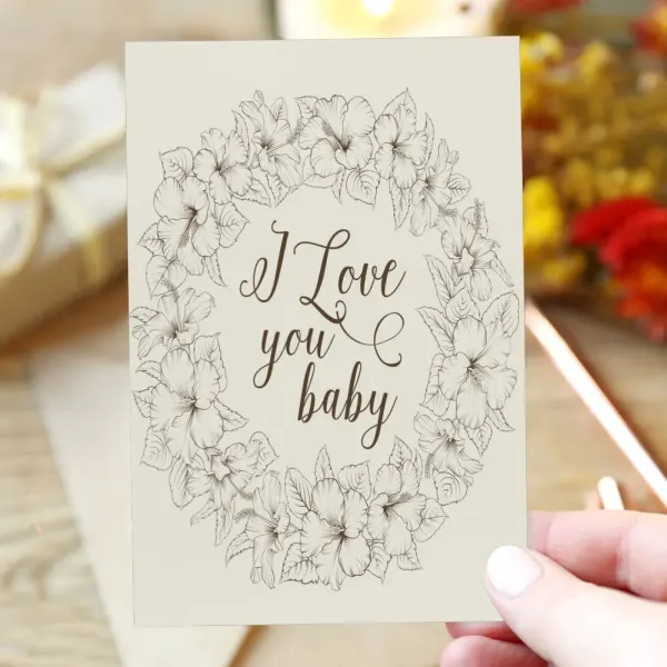 Greeting Card 4"x6"(One Side)