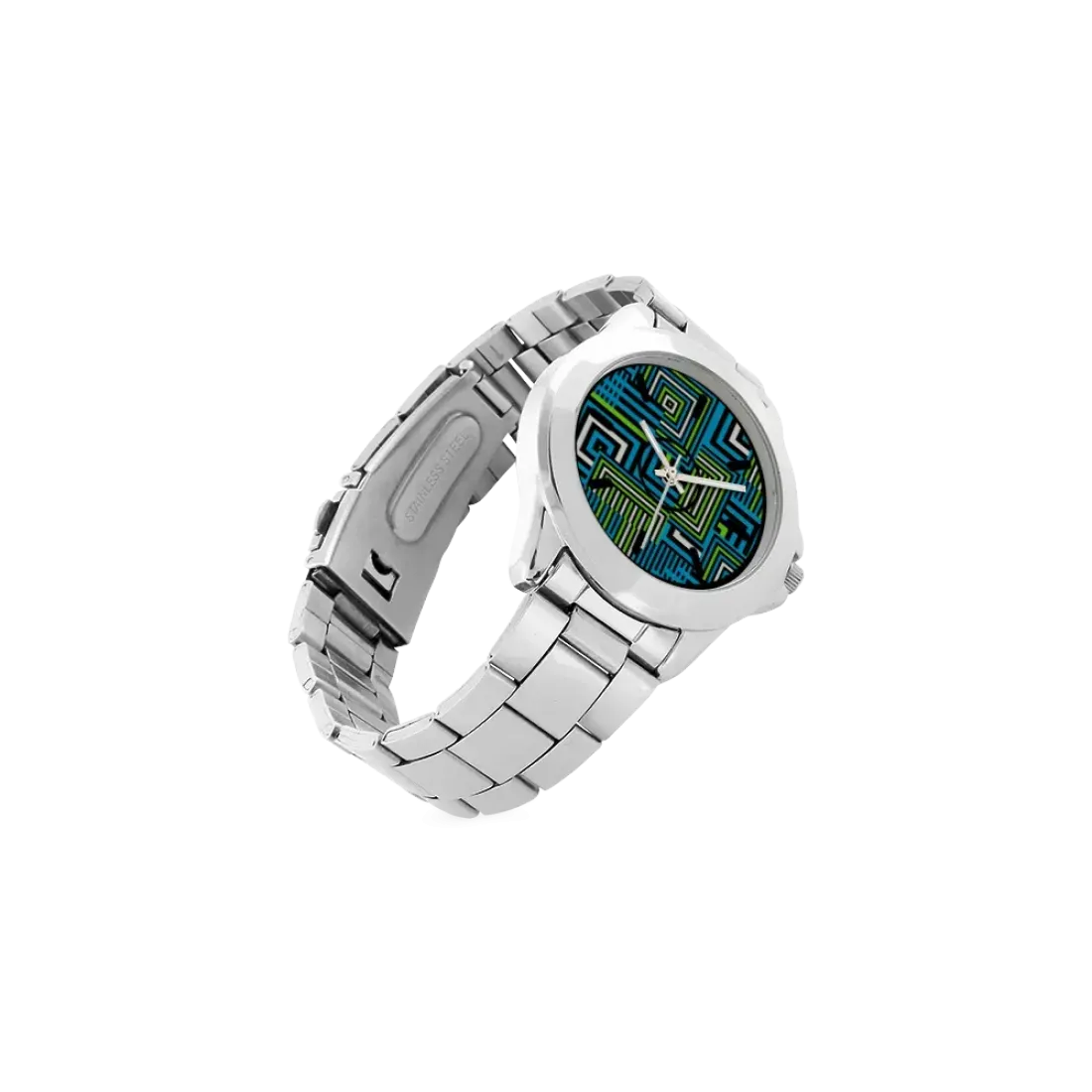 Unisex Stainless Steel Watch (Model 103) — photo 3
