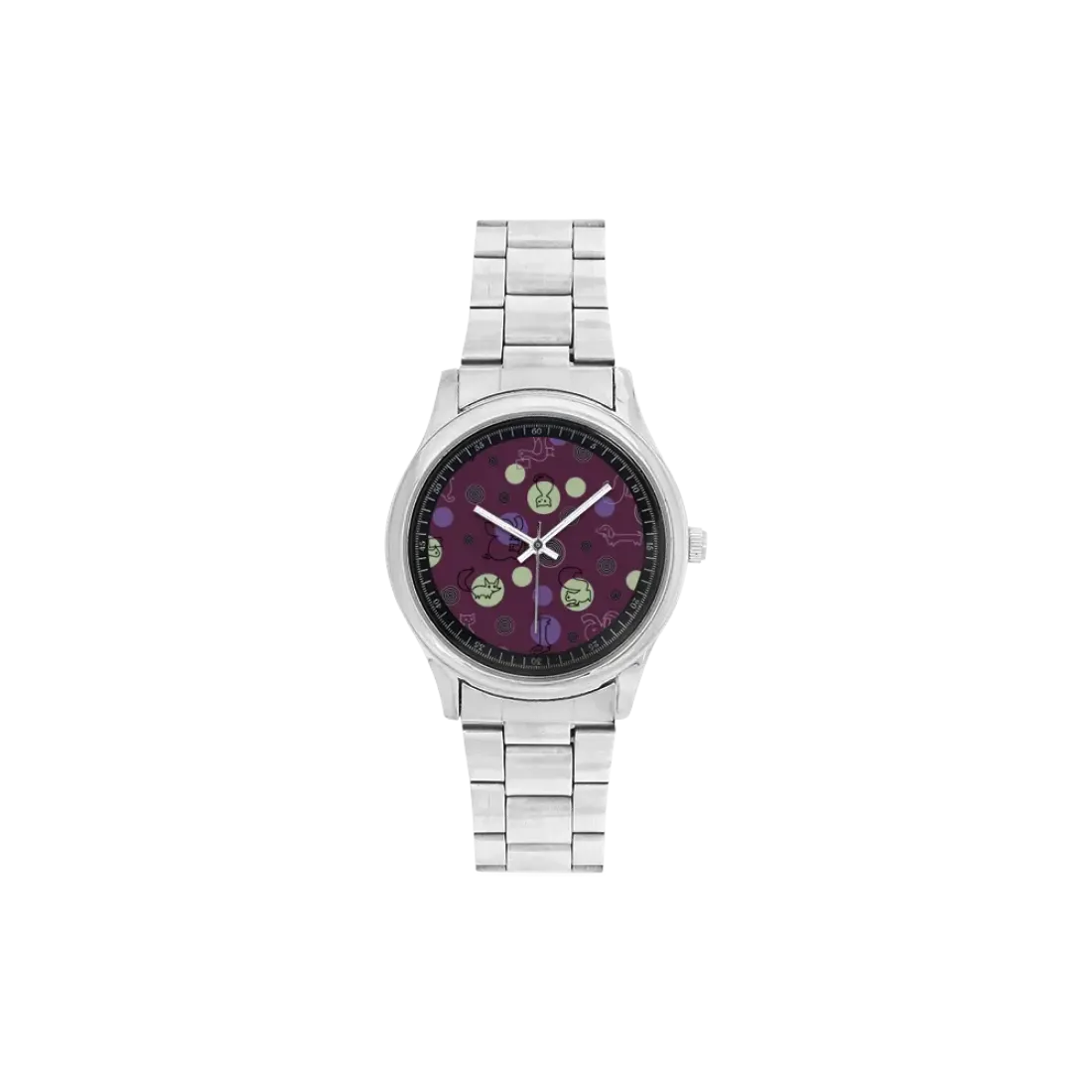 Men's Stainless Steel Watch (Model 104)