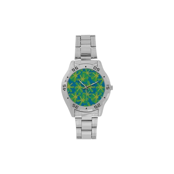 Men's Stainless Steel Analog Watch(Model 108)