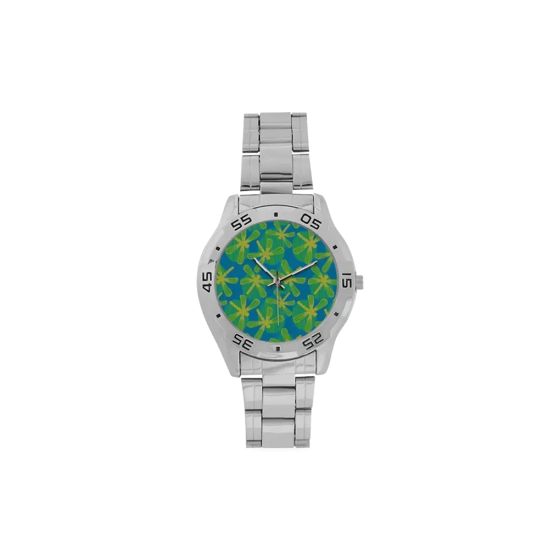 Men's Stainless Steel Analog Watch(Model 108)